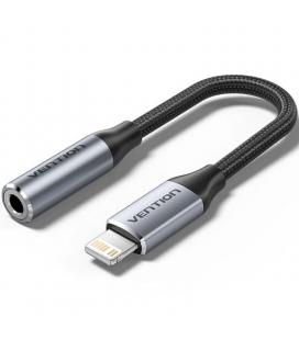 Adaptador audio vention bmbha/ jack 3.5 hembra - usb tipo-c macho/ 10cm/ gris