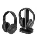 Trevi FRS 1580 TW Auriculares Inalámbrico y alámbrico Diadema TV Negro