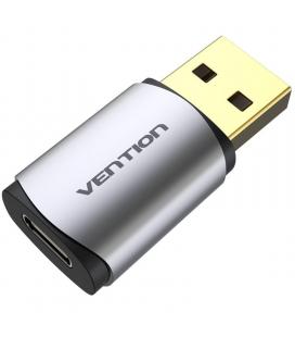 Tarjeta de sonido vention cdmh0/ usb macho - usb tipo-c hembra