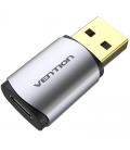 Tarjeta de sonido vention cdmh0/ usb macho - usb tipo-c hembra