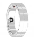 Anillo inteligente maxcom mr100 talla 8/57/ ø18.2mm/ notificaciones/ frecuencia cardíaca/ plata