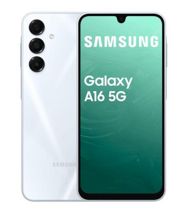 Samsung Galaxy A16 5G 17 cm (6.7") Ranura híbrida Dual SIM Android 14 USB Tipo C 4 GB 128 GB 5000 mAh Gris