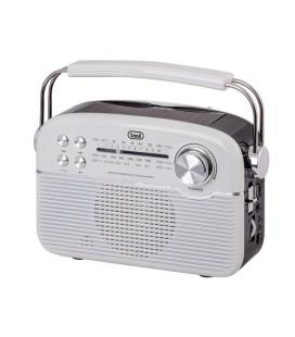 RADIO TREVI RA 7F50 BT PORTABLE RADIO CARGA SOLAR+AW+SD TIF. WHITE