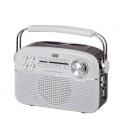 RADIO TREVI RA 7F50 BT PORTABLE RADIO CARGA SOLAR+AW+SD TIF. WHITE