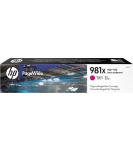 Cartucho hp pagewide enterprise 981x color 556 - mfp 586 alta capacidad magenta