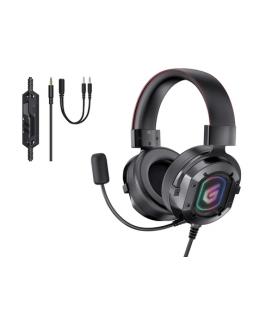 Auricular gaming conceptronic athan03b - jack 3.5mm - microsoft - rgb