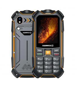 Telefono movil rugerizado hammer boost 2 lte 2.4 pulgadas - 2mpx - 4g - negro - naranja