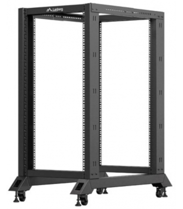 ARMARIO LANBERG ABIERTO RACK 19" 22U 600X1000 NEGRO