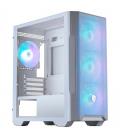 MSI MAG FORGE M100R Semi Torre mATX Cristal Templado USB 3.2 ARGB Blanca