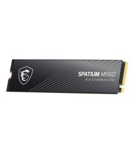 Disco Duro MSI SPATIUM M560 1TB Disco SSD 10200MB/s NVMe PCIe 5.0 M.2 Gen5 3D NAND