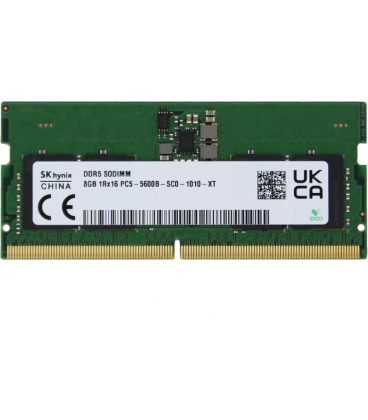 Memoria ram sk hynix 8gb/ ddr5/ 5600mhz/ sodimm