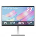 Monitor profesional lg ultrafine 27us550-w 27'/ 4k/ regulable en altura/ blanco