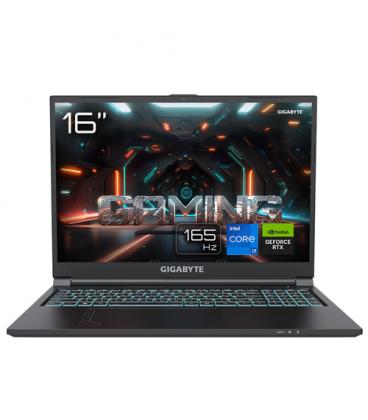 GIGABYTE 9RC56MF0HDIK0IES000 Intel® Core™ i7 i7-13620H Portátil 40,6 cm (16") Full HD+ 16 GB DDR5-SDRAM 512 GB SSD NVIDIA GeForc