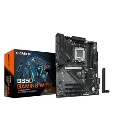 GIGABYTE B850 GAMING WIFI6 Placa Base - Procesadores AMD Ryzen Serie 9000, VRM digital de 6+2+2 fases, hasta 8200MHz DDR5 (OC), 