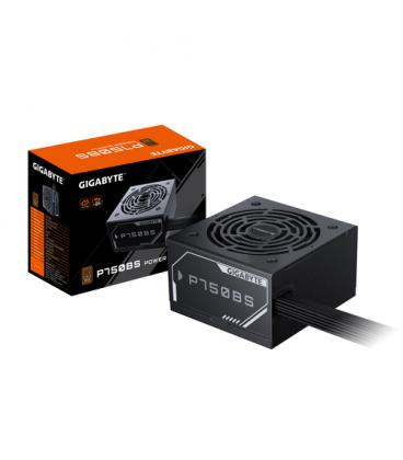 GIGABYTE P750BS Fuente de Alimentación - PCIe 5.0, 80 PLUS Bronze, Diseño totalmente modular, Ventilador de 120 mm, Compatible c