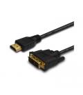 CABLE HDMI A DVI 18+1 1.5M SAVIO CL-10 M/M