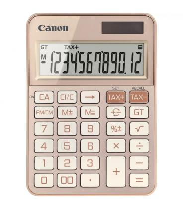 Calculadora canon sobremesa ks - 125kb - rg emea hb 12 digitos oro rosa