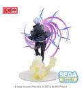 Figura sega luminasta jujutsu kaisen satoru gojo hollow purple kyoshiki murasaki 20 cm