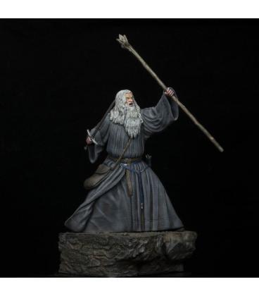 Figura el señor de los anillos gandalf en moria 18 cm