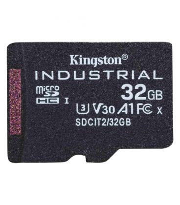 Tarjeta memoria micro secure digital sd hc 32gb kingston industrial clase 10 uhs - i u3