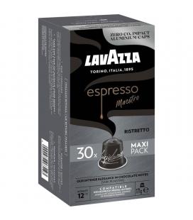 Cápsula lavazza espresso maestro ristretto para cafeteras nespresso/ caja de 30