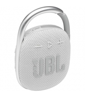 Altavoz con bluetooth jbl clip 4/ 5w/ 1.0/ blanco