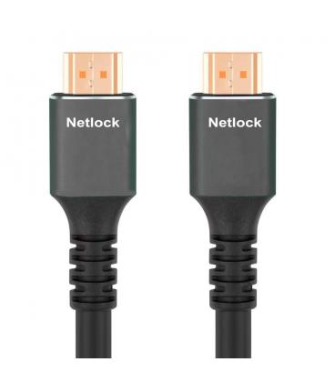 Netlock cable hdmi v2.1 m-m 4k@60hz 48gbps, 15m