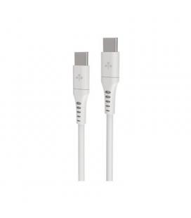 CABLE HUNE ECO USB-C A USB-C 300CM BLANCO NIEVE