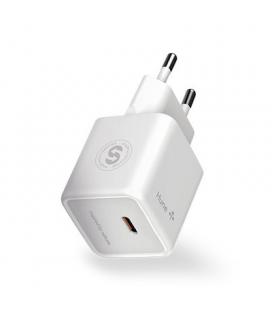 CARGADOR HUNE ECO MINI 20W USB-C BLANCO NIEVE