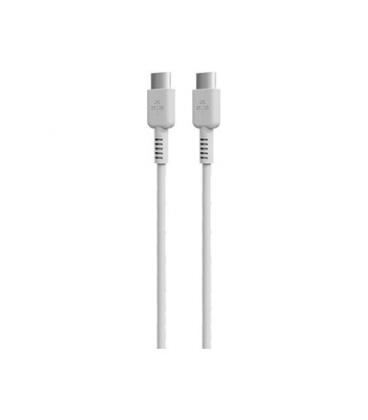 CABLE HUNE ECO USB-C A USB-C 100CM BLANCO NIEVE