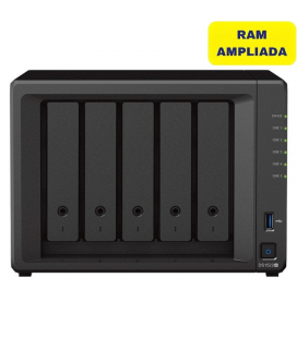 Nas synology diskstation ds1522+/ 5 bahía 3.5'- 2.5'/ 16gb ddr4/ formato torre