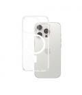 PanzerGlass Case con White MagSafe iPhone 16 Pro