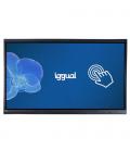 iggual ORCHID 75" Pantalla plana para señalización digital 190,5 cm (75") LED Wifi 400 cd / m² 4K Ultra HD Negro Pantalla táctil