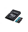 Kingston Technology Tarjeta microSDXC Canvas Go Plus 170R A2 U3 V30 de 64 GB con ADP