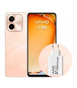 Vivo y28 6.68" 4gb(+4) 128gb orange + cargador 44w