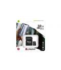 Tarjeta memoria micro secure digital sd hc 32gb kingston canvas select plus clase 10 uhs - 1 + adaptador sd