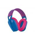 Auriculares con microfono logitech g435 gaming wireless inalambrico azul