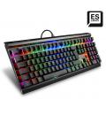 Teclado gaming sharkoon sgk60 mecanico rgb red switch