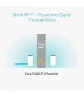 Wifi mesh tp - link deco p9 ac1200 + powerline av1000 pack 3 unidades