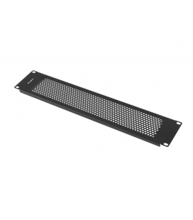 PANEL CIEGO LANBERG 2U 19" PERFORADO NEGRO