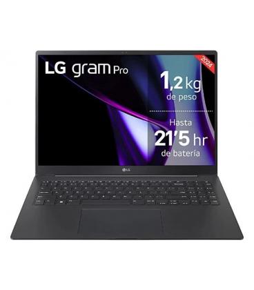 Portátil lg gram pro oled 16z90sp-k.ad88b intel core ultra 7-155h/ 32gb/ 1tb ssd/ 16'/ win11