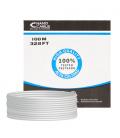 Bobina de cable rj45 ftp nanocable 10.20.0702-flex cat.5e/ 100m/ gris