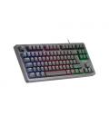 Teclado gaming semimecánico mars gaming mk023