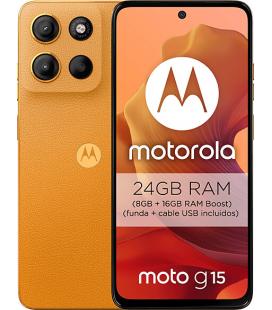 Motorola Moto G15 8GB/256GB naranja