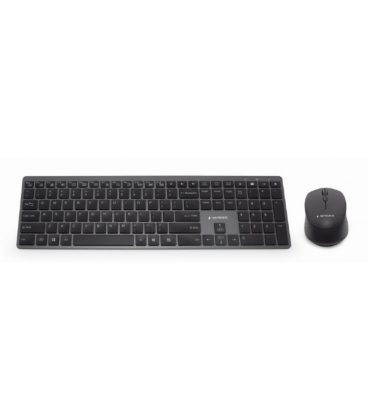 KIT INALAMBRICO TECLADO RATON RETROILUMINADO PRO BUSINESS SLIM DISEÑP ES NEGRO