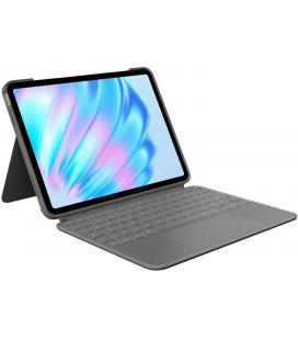 Logitech Combo Touch Funda con Teclado Español QWERTY Gris Oxford para iPad Air 11" (M2)/Air 5ª Gen