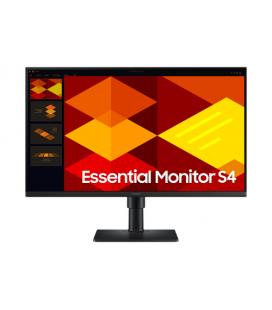 Monitor profesional samsung essential monitor s4 s27d406gau/ 27'/ full hd/ multimedia/ regulable en altura/ negro