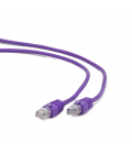 CABLE RED CAT5E GEMBIRD UTP VIOLETA 1M