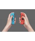 Nintendo switch versión oled azul neón/rojo neón/ incluye base/ 2 mandos joy-con