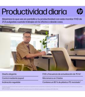 Monitor hp p22h g5 21.5 pulgadas fhd 75hz